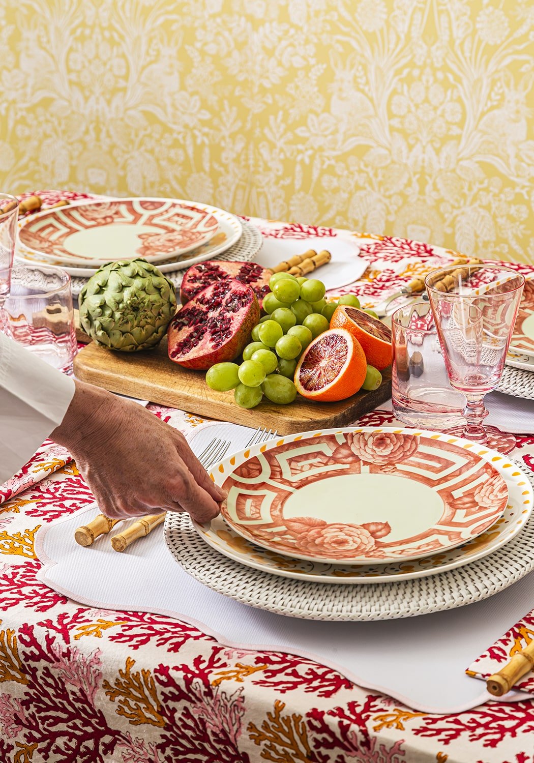 The Summer Palace Table Setting