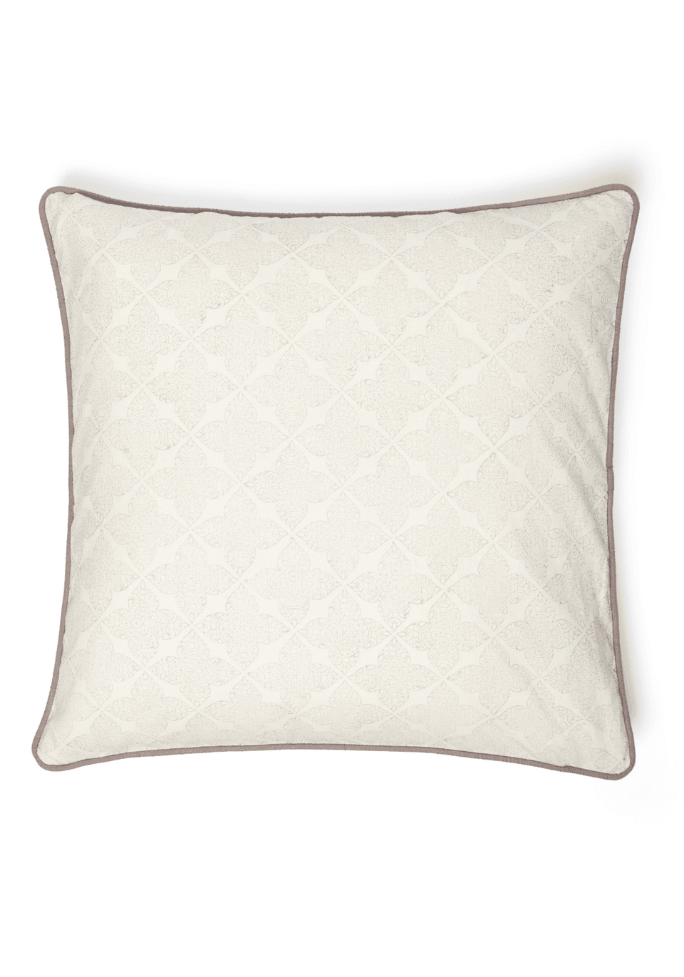 Antonia Misty Lattice Cushion Cover - Casa by Josephine Jenno