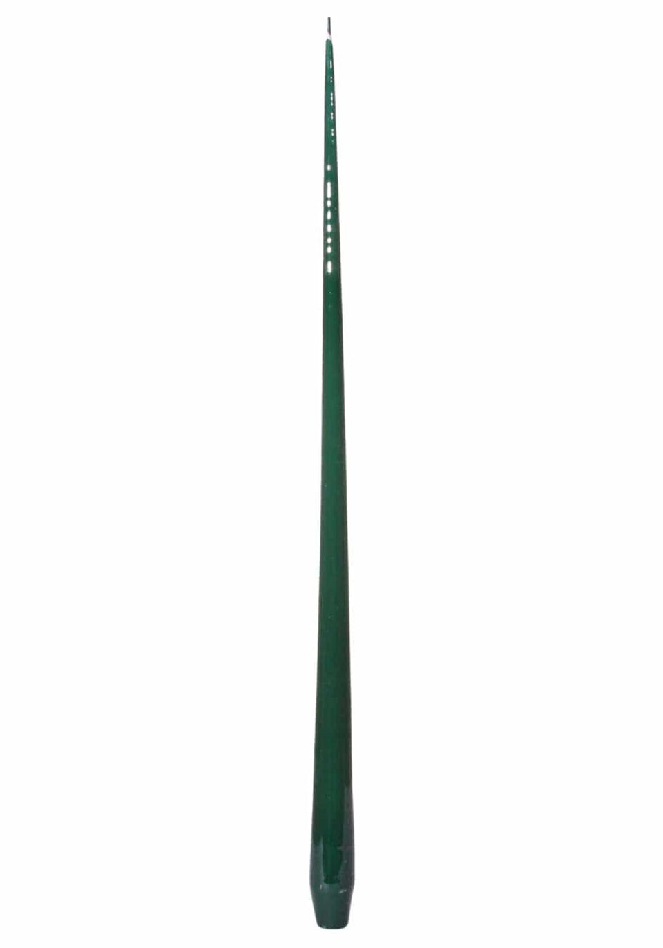 Aurora Tall Slender Taper Candles - Green - Casa by Josephine Jenno