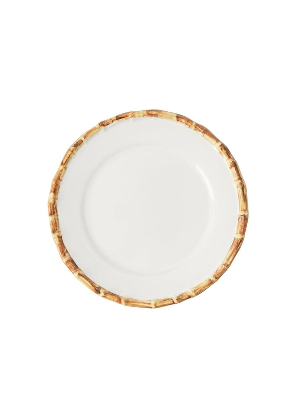 Bamboo Trim Dessert Plates - Set of 6 - Casa by Josephine Jenno