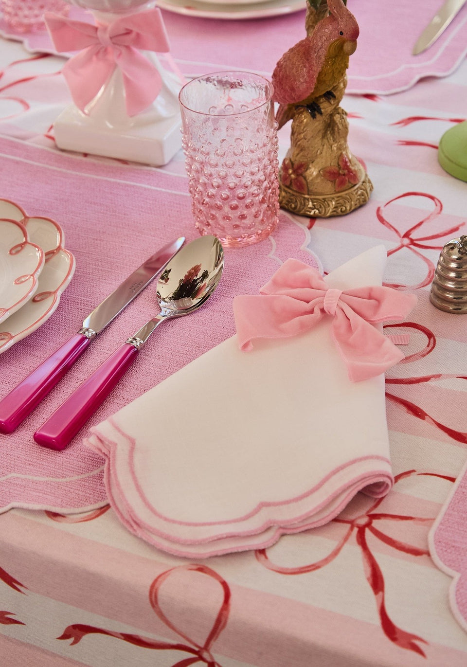 Blush Dreams Velvet Bow Collection