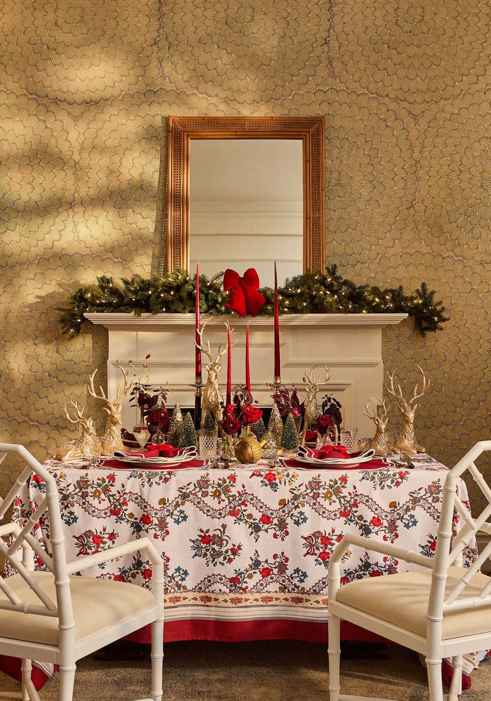 Velvet Classic: Burgundy Bow Tie Ornament