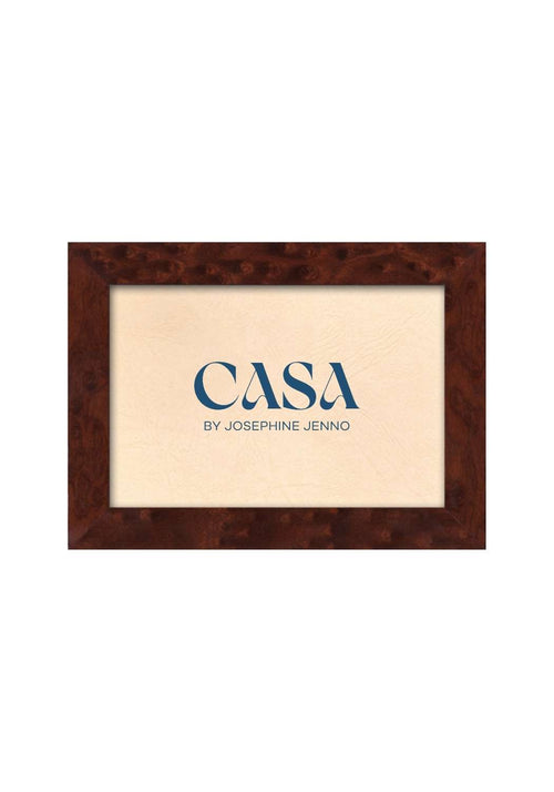 Brown Wooden Photo Frame 6x4