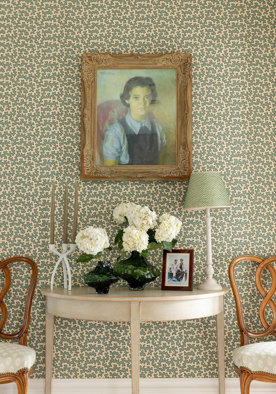 Camilla Emerald Ripple Vase - Casa by Josephine Jenno