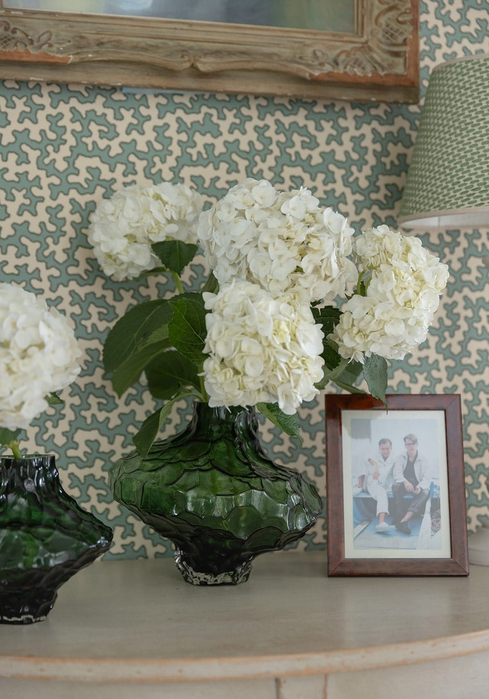 Camilla Emerald Twist Vase - Casa by Josephine Jenno