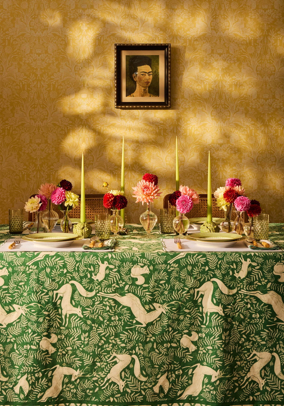 Candles Holders Green Cabbage Candle Holder