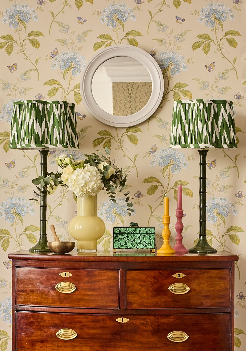 Charlotte Pleated Shade - Garden - Casa by Josephine Jenno