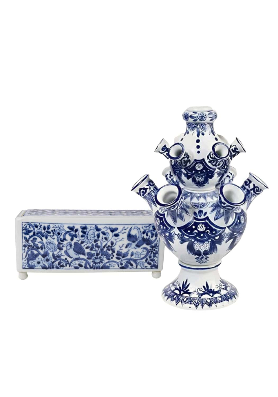 Delft Tulipieres a Pair