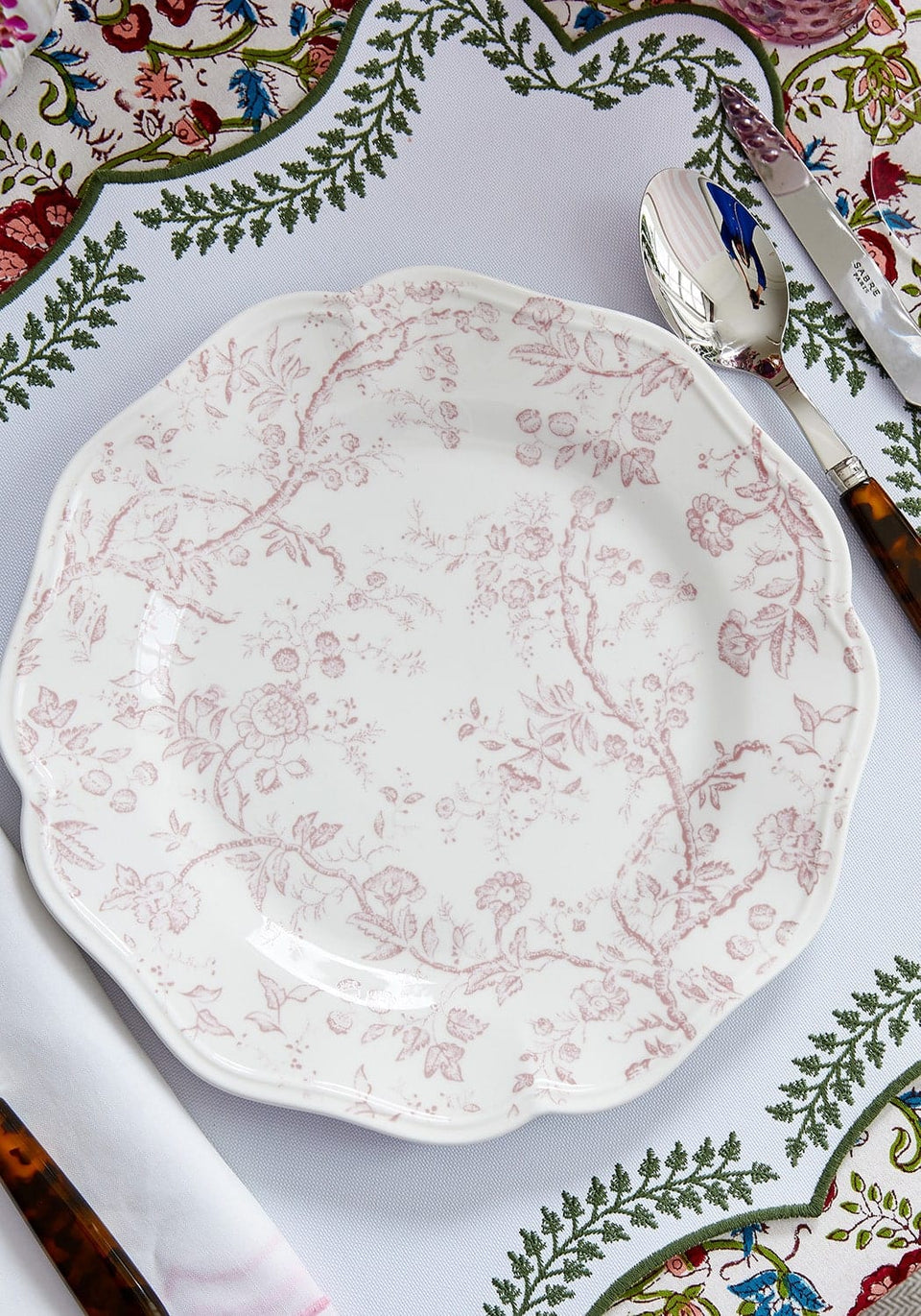 Diana Blossom Salad Plate - Set of 6 - Casa by Josephine Jenno