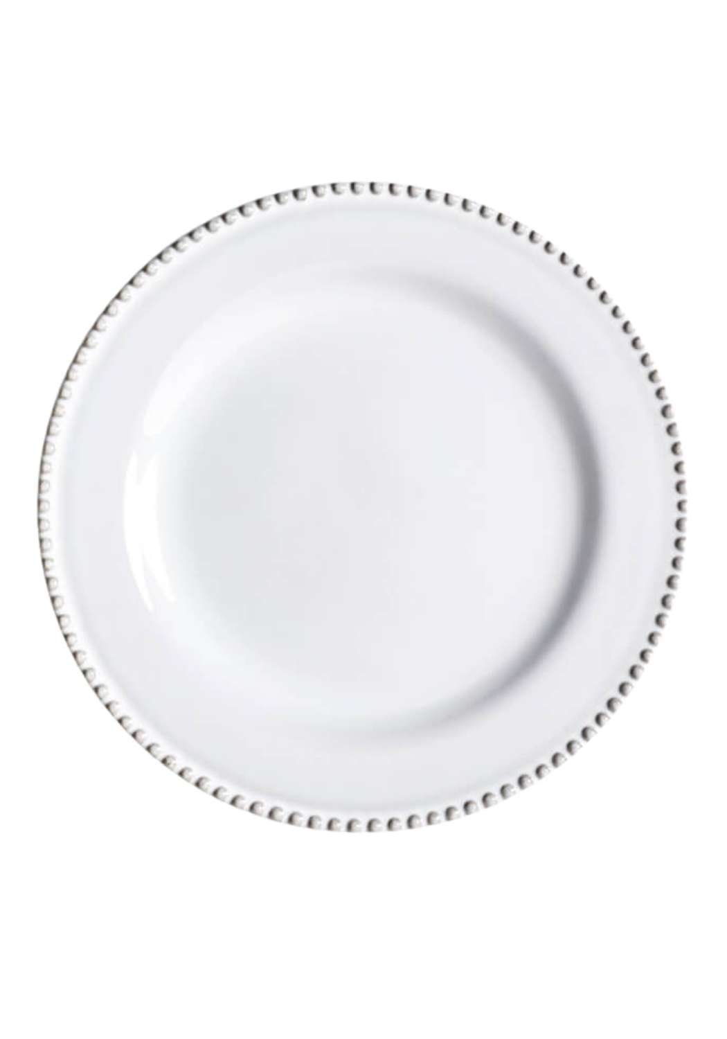 Glacier Bobble Dinner Plates White - Set of 4 - Casa by Josephine Jenno