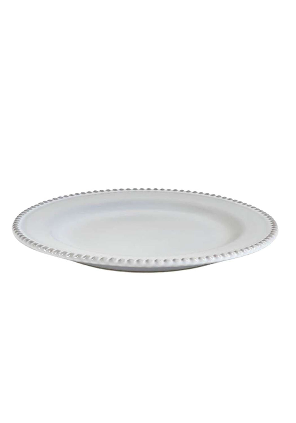 Glacier Bobble Dinner Plates White - Set of 4 - Casa by Josephine Jenno
