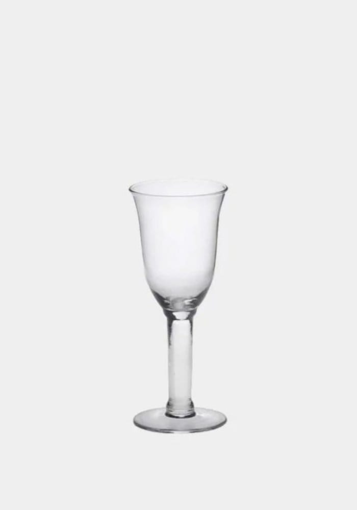 Vintage long stemmed Wine Glass Set - Set of 6