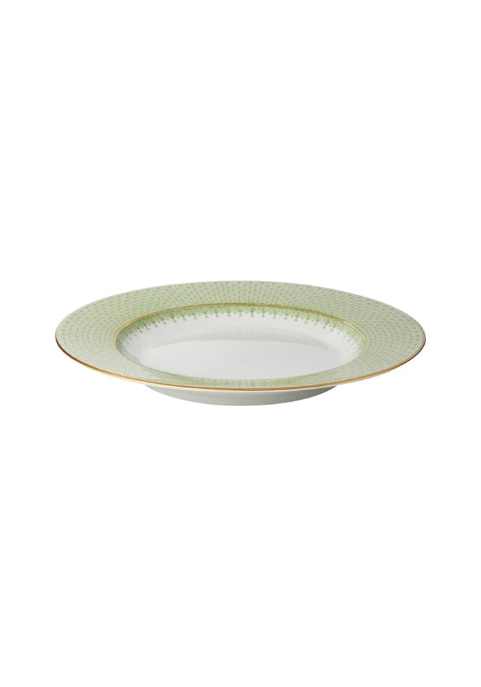 Green Apple Lace Dinner Plates - Set of 4 - Casa by Josephine Jenno