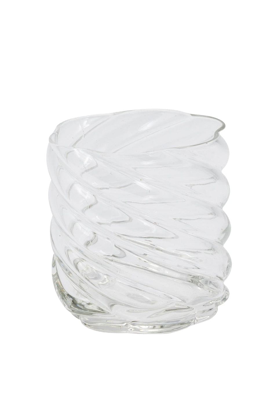 Hand Crafted Swirl Tumblers Set of 6 - Casa by Josephine Jenno