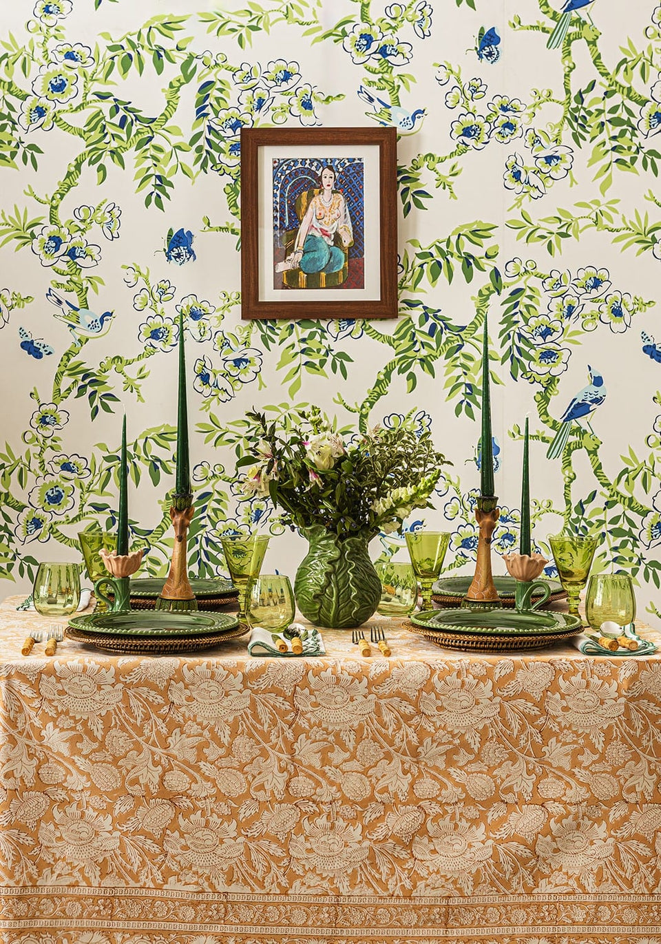 Large Cabbage Vintage Inspired Vase - Casa by Josephine Jenno