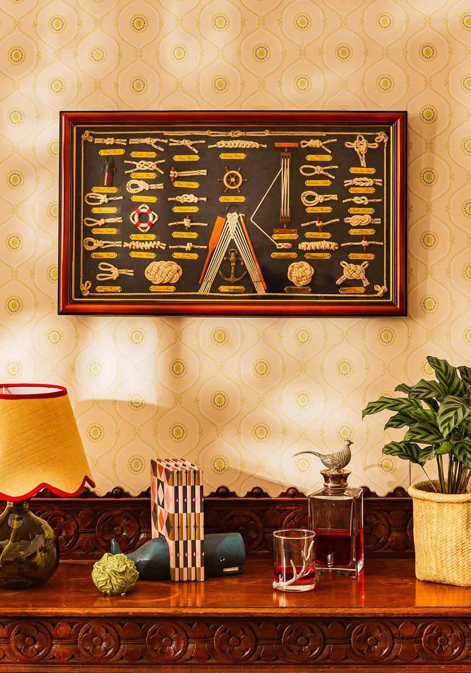 Mariner's Knot Collection Wall Hanging - Casa by Josephine Jenno