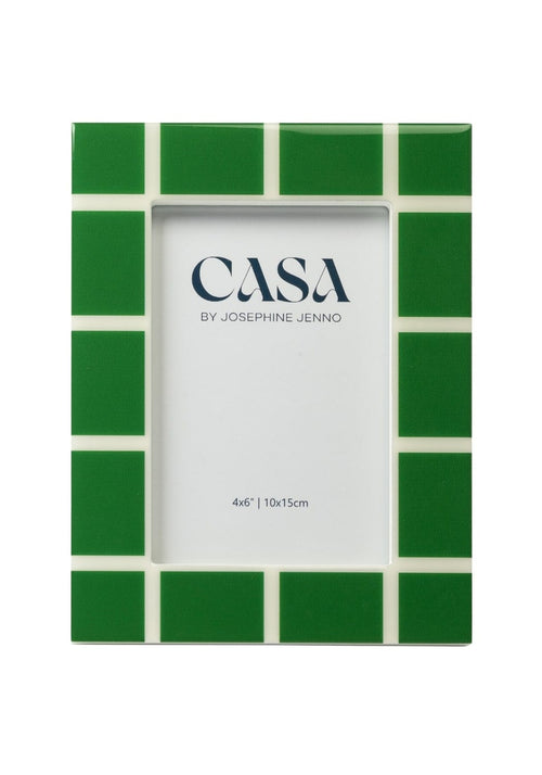 Mia Emerald Mosaic Frame 6x4