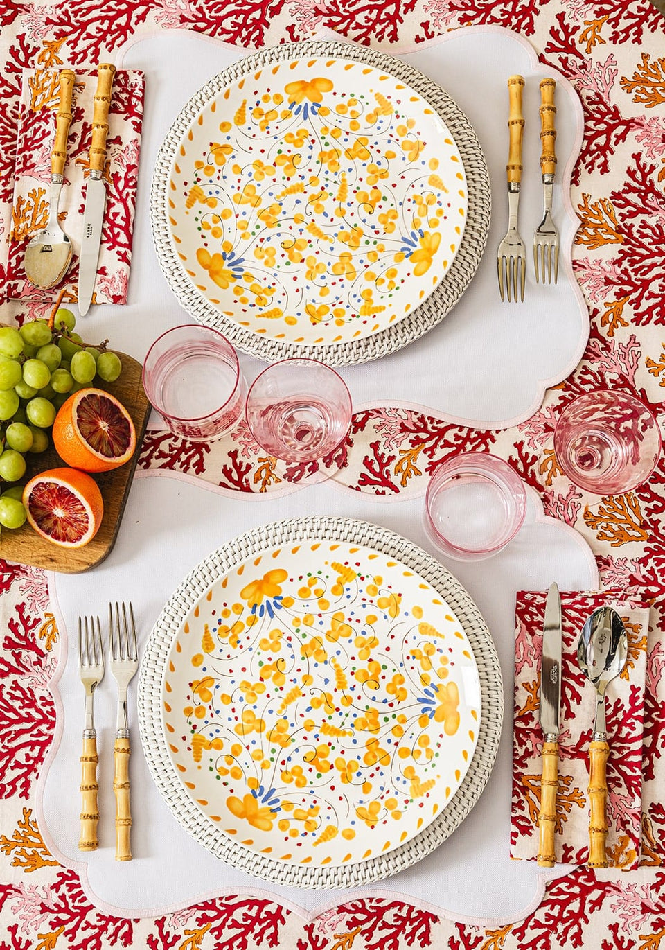 Mia Rosé Bubble Tumblers - Set of 6 - Casa by Josephine Jenno