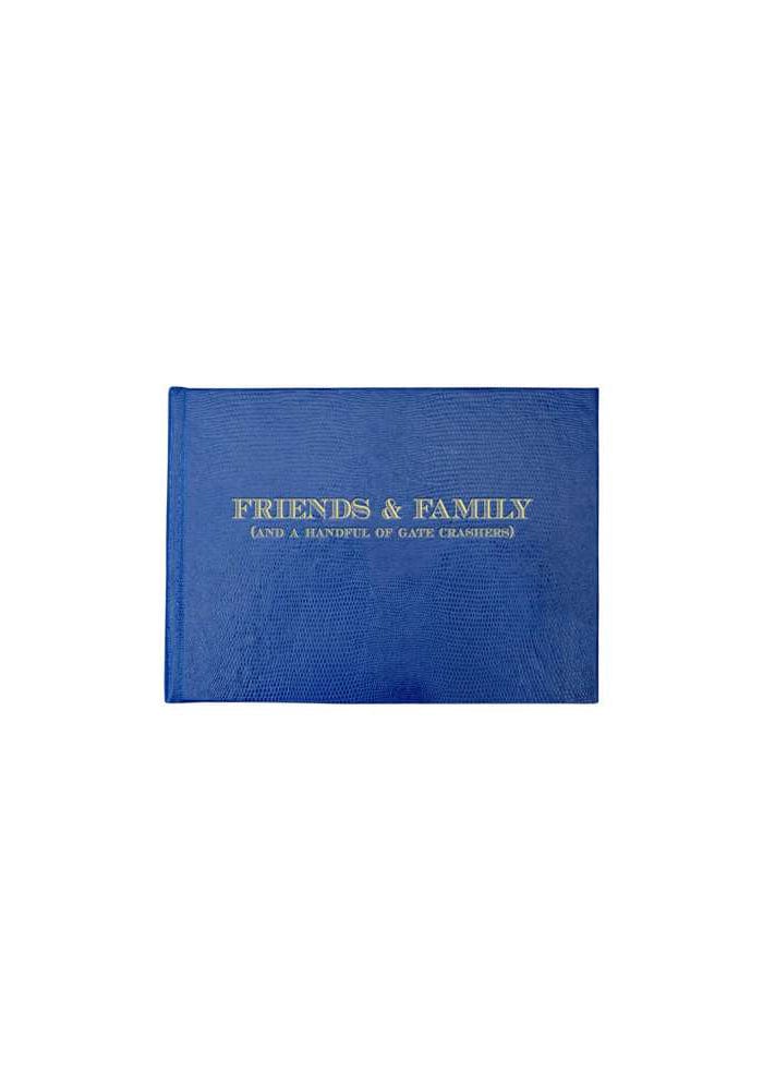 Witty Guest Book - FRIENDS AND FAMILY