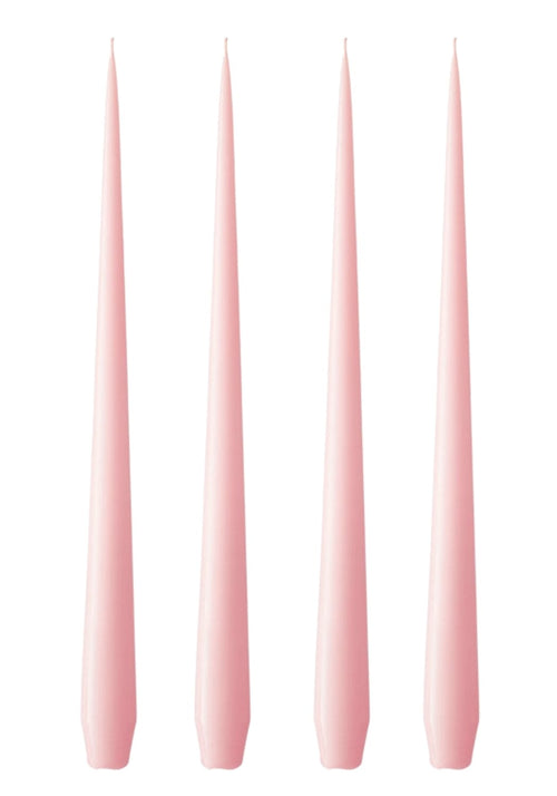 Olivia's Rose Quartz Large Taper Candles