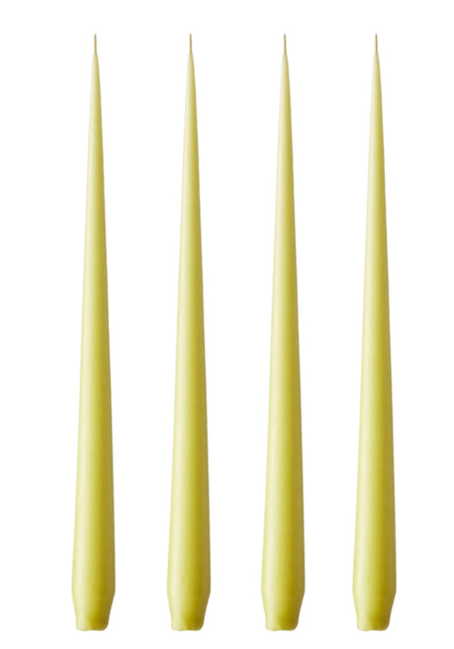Olivia's Wasabi Large Taper Candles - Ester & Erik