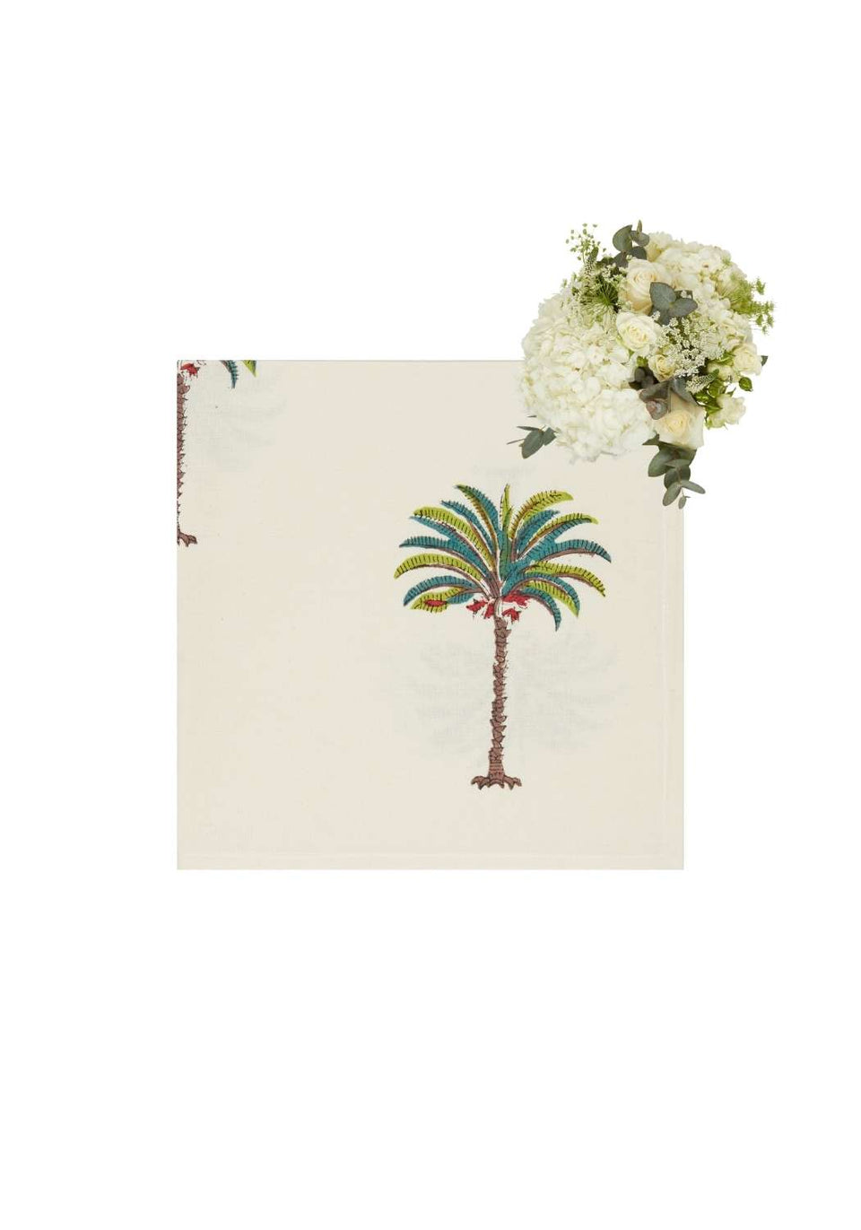Palm Tree Table Napkin - I Dream of Genie - Set of 4 - Casa by Josephine Jenno