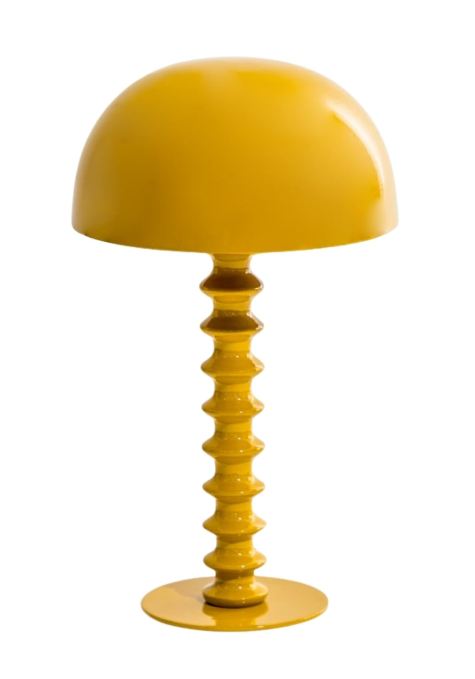 Penny Ribbed Lamp - Mustard - Casa by Josephine Jenno