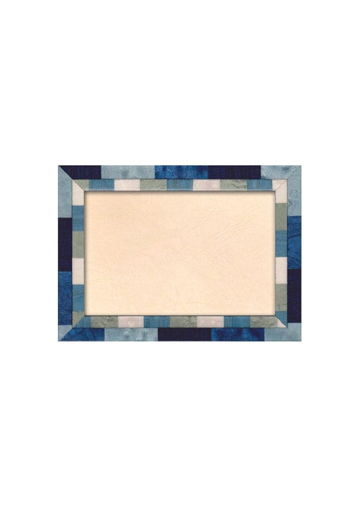 Baby Blue Marquetry Photo Frame 6x4"