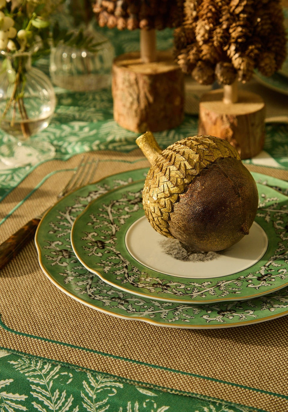 Woodland Heirloom: Large Acorn Decor