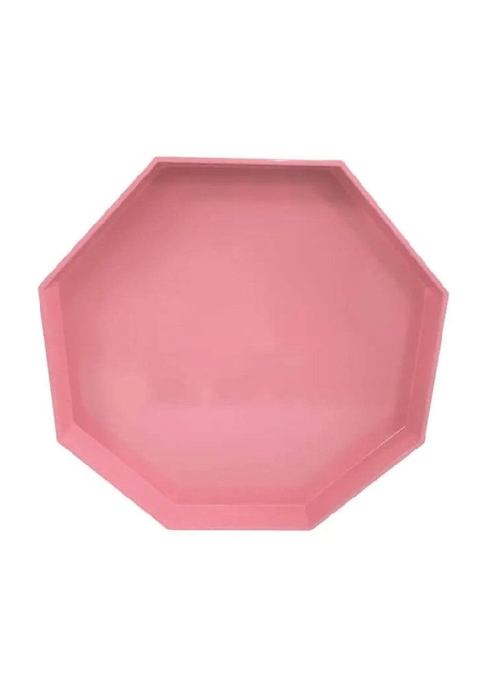 Ursula's Favourite Medium Octagon Tray - Pink
