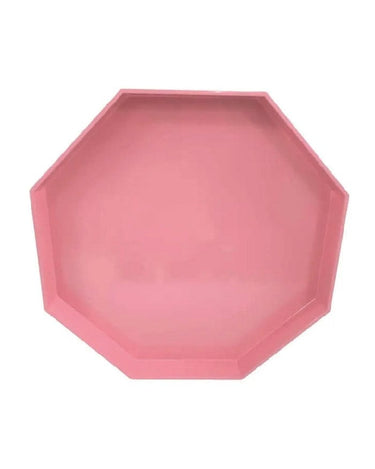 Ursula's Favourite Medium Octagon Tray - Pink