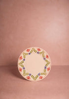 Camilla Side Plate, Green Garland Set of 4