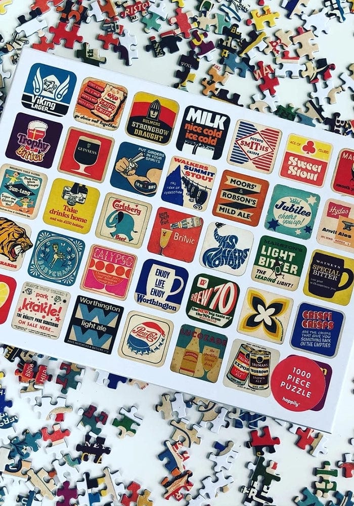 Stylish Vintage Beer Puzzle - Casa by Josephine Jenno