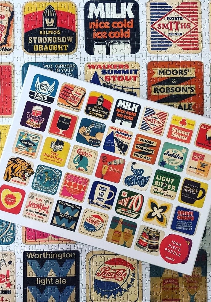 Stylish Vintage Beer Puzzle - Casa by Josephine Jenno