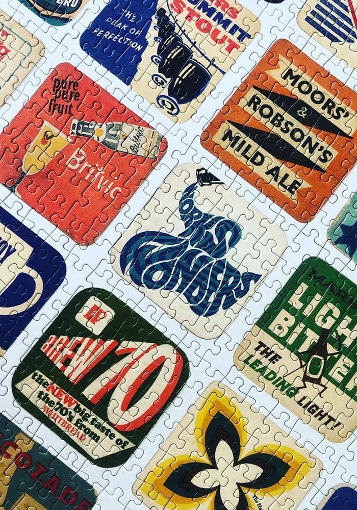 Stylish Vintage Beer Puzzle - Casa by Josephine Jenno