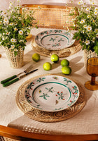 Emma Linen Tablecloth, Oatmeal