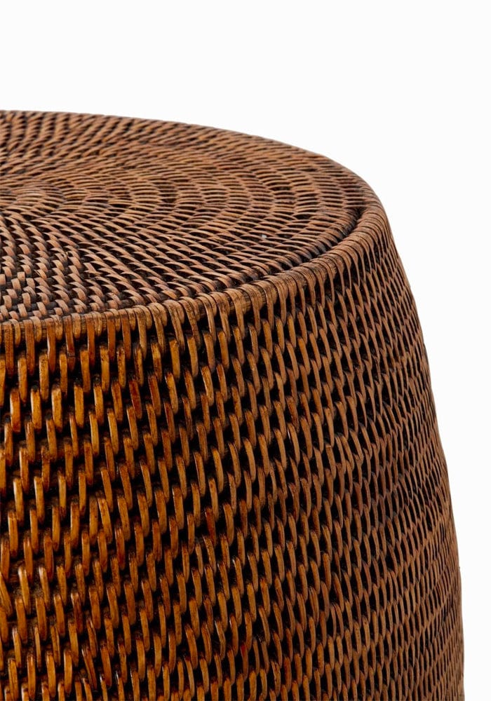 Taj Rattan Stool - Casa by Josephine Jenno