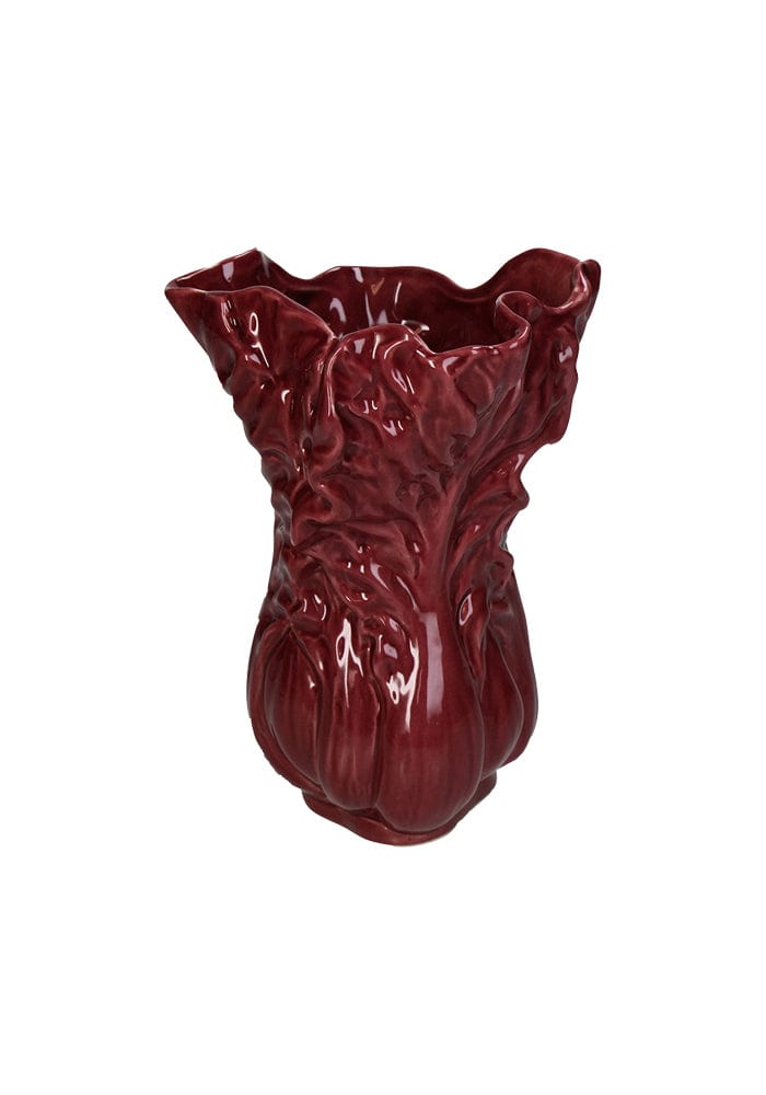 Vase Cabbage Red 14x14x20cm