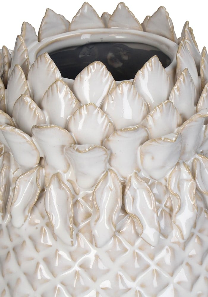 Vase White 22x22x35cm