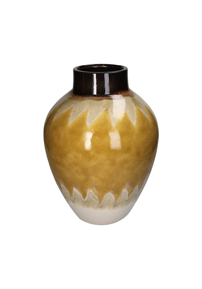 Vase Yellow 28x28x38cm