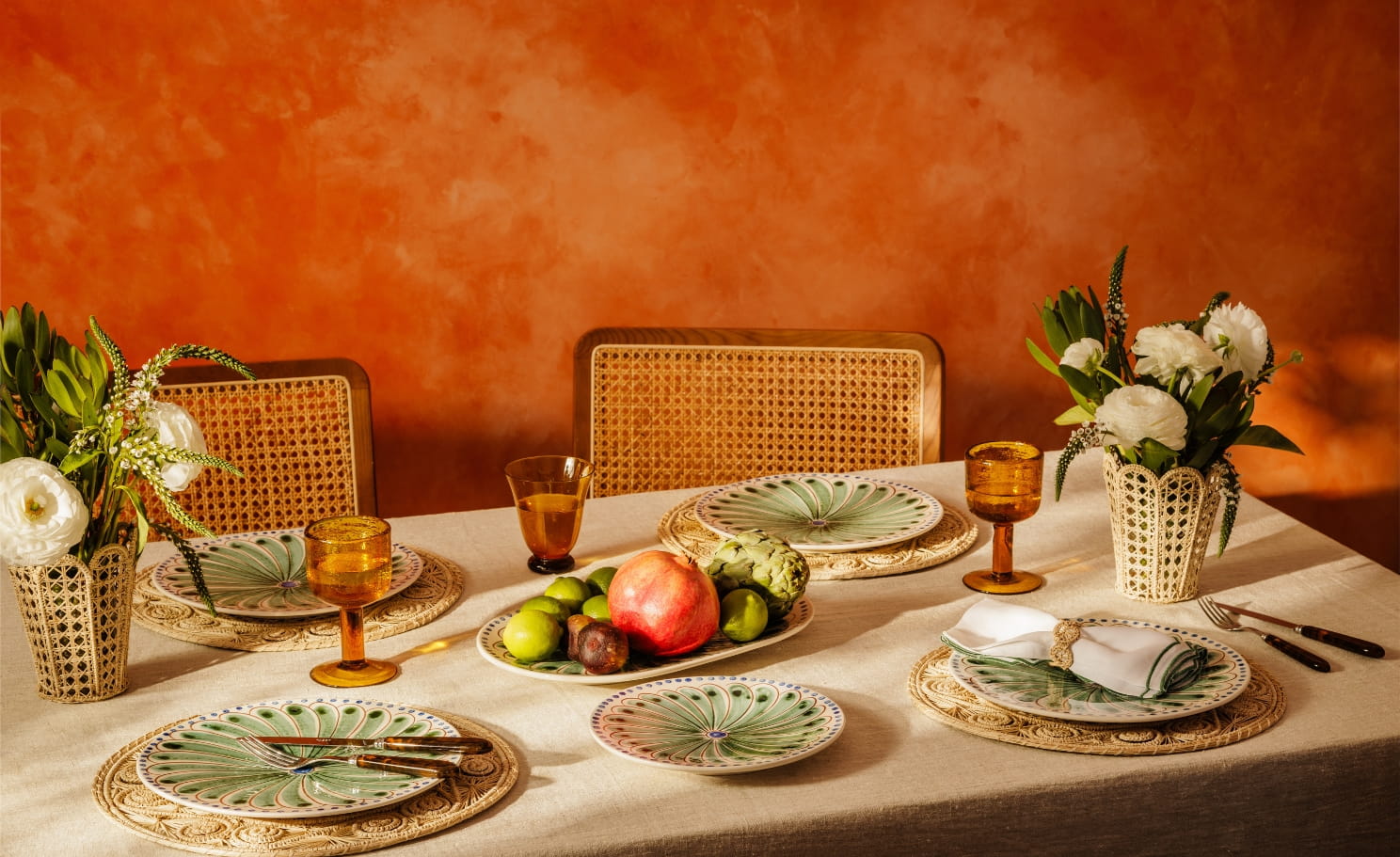 Greengage Table Setting