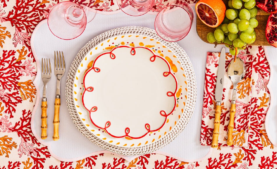 Scalloped Plates and Bowls