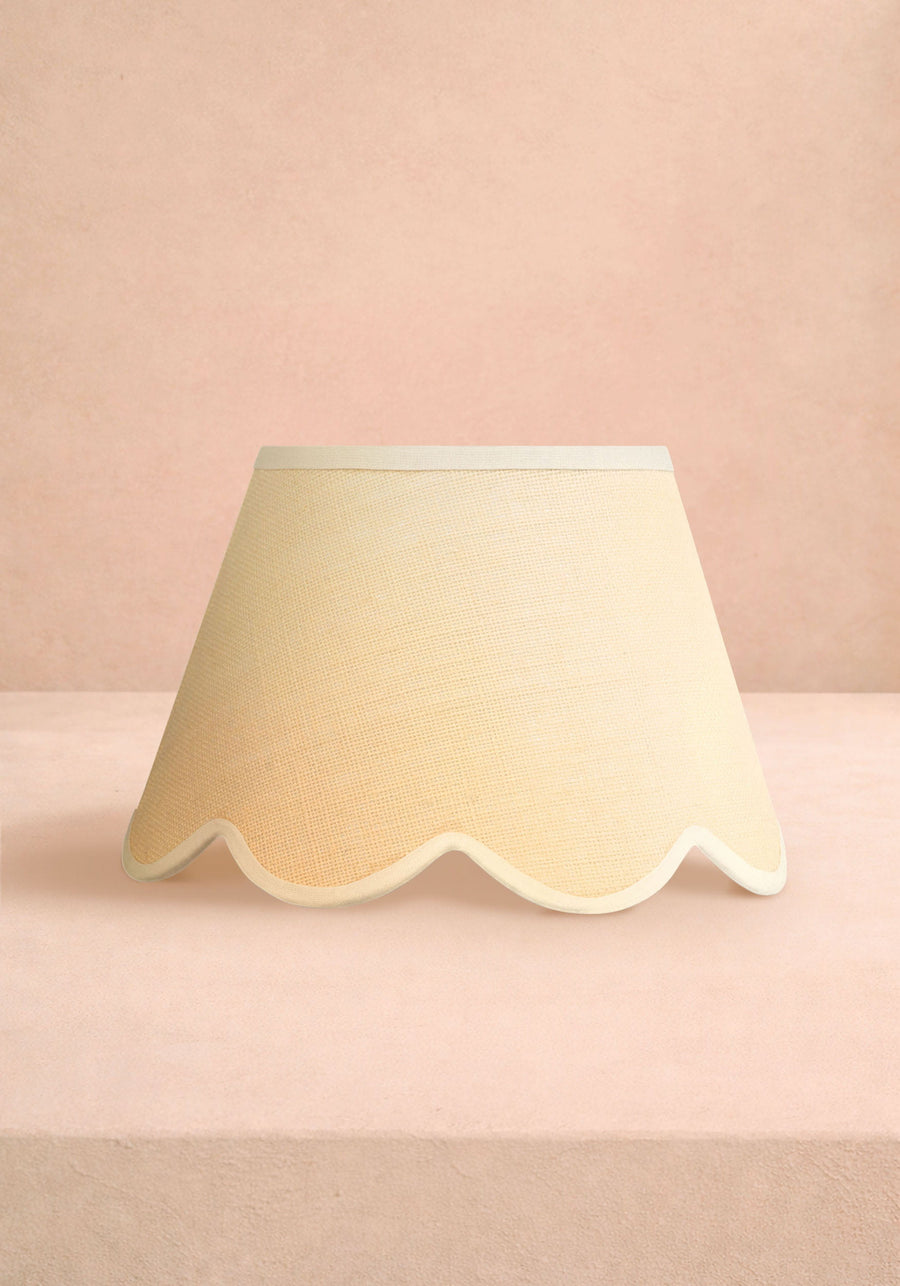 Beautifully Sweet Scallop Lampshade