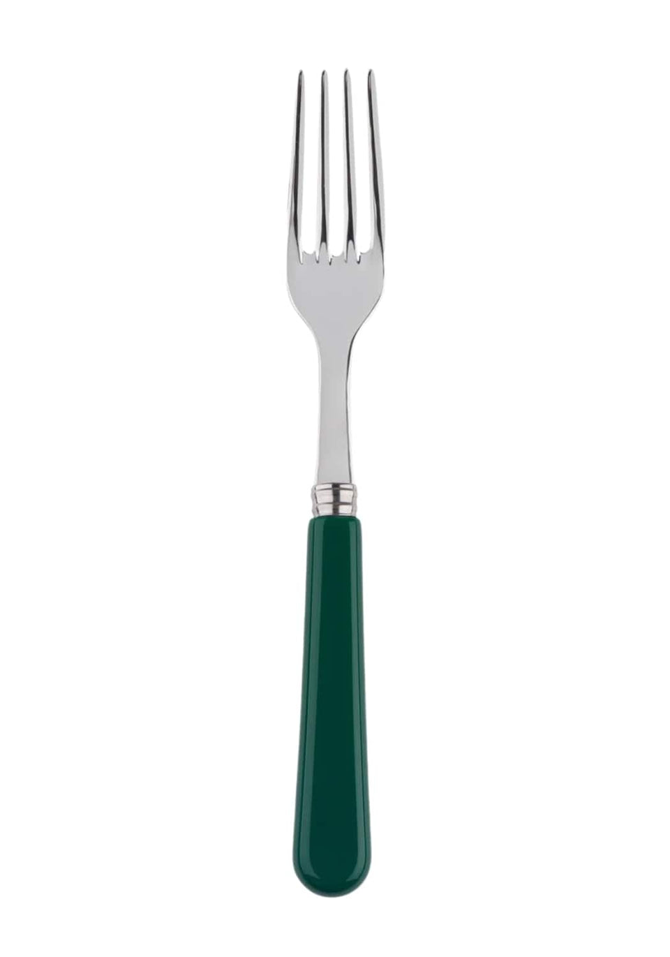 4-Piece Forest Green Cutlery Set