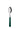 4-Piece Forest Green Cutlery Set