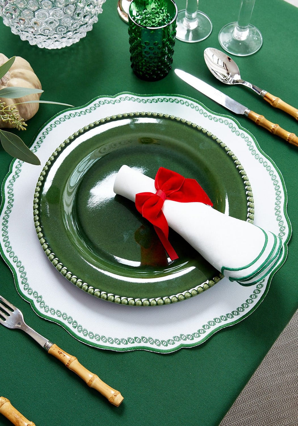 4 - Piece Picnic on Lake Anju Bamboo Cutlery Set - Casa by Josephine Jenno