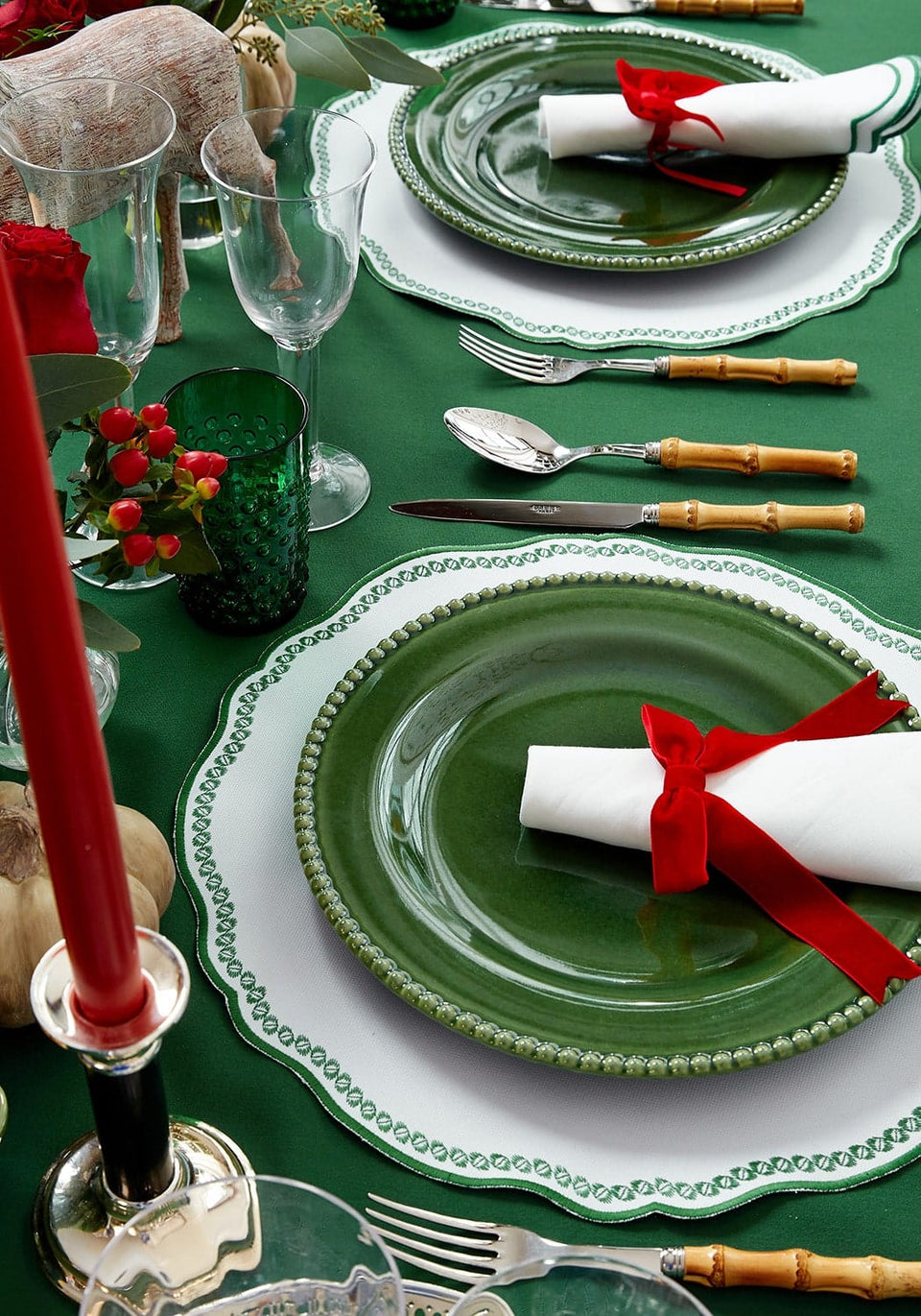 4 - Piece Picnic on Lake Anju Bamboo Cutlery Set - Casa by Josephine Jenno