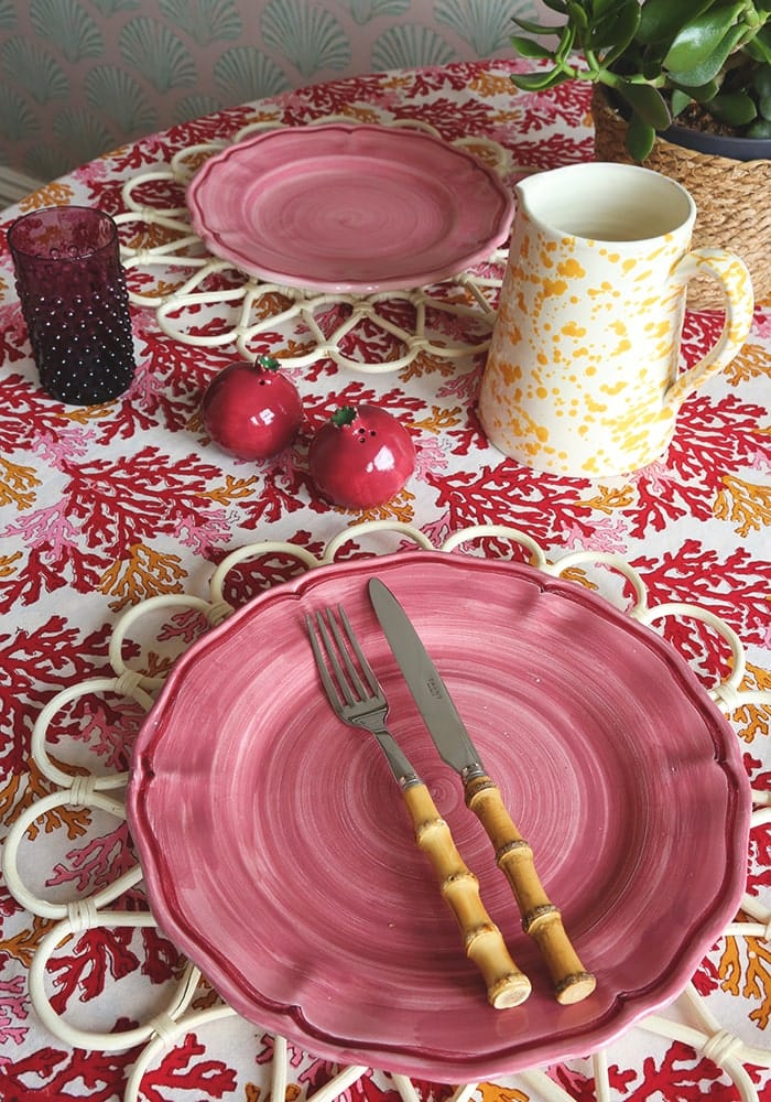 4 - Piece Picnic on Lake Anju Bamboo Cutlery Set - Casa by Josephine Jenno