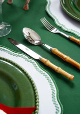 4 - Piece Picnic on Lake Anju Bamboo Cutlery Set - Casa by Josephine Jenno