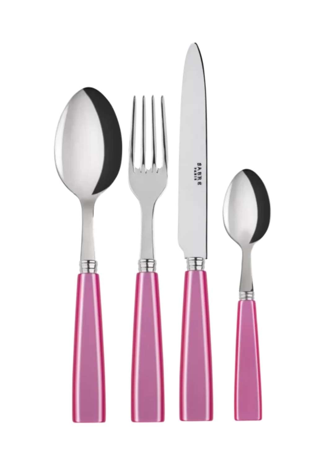 4 - Piece Pink Cutlery Set - Set the Barbie Trend - Casa by Josephine Jenno